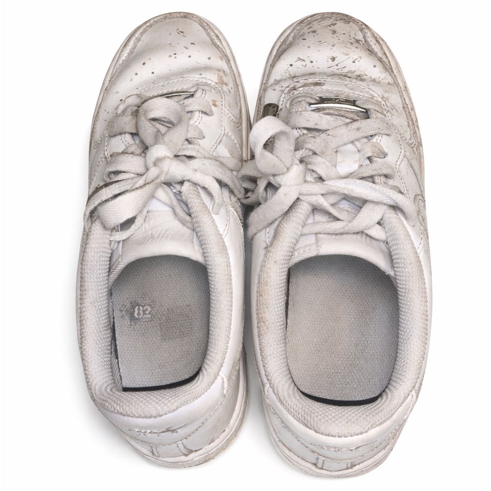 Nike Air Force 1 Low Kids White Basketball Sneakers Shoes FV5551 100 Size 5.5